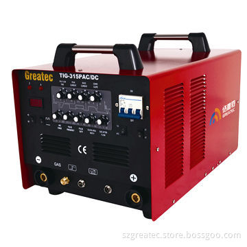 Inverter AC/DC Square Wave Pulse TIG Welding Machine
